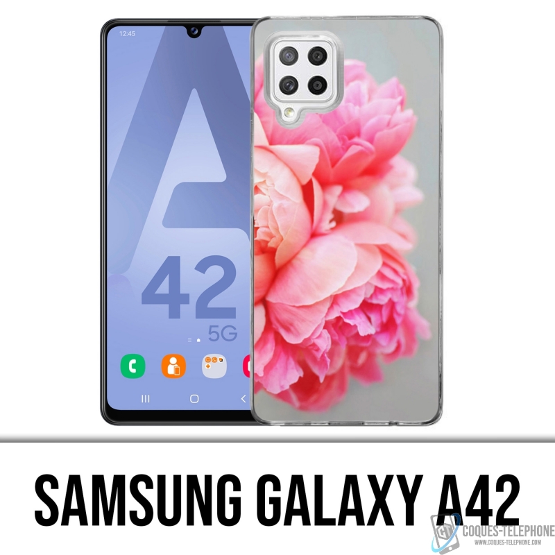 Custodia per Samsung Galaxy A42 - Fiori