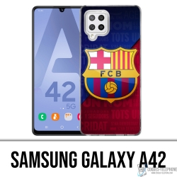 Samsung Galaxy A42 case - Football Fc Barcelona Logo