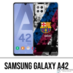 Samsung Galaxy A42 case - Football Fcb Barca