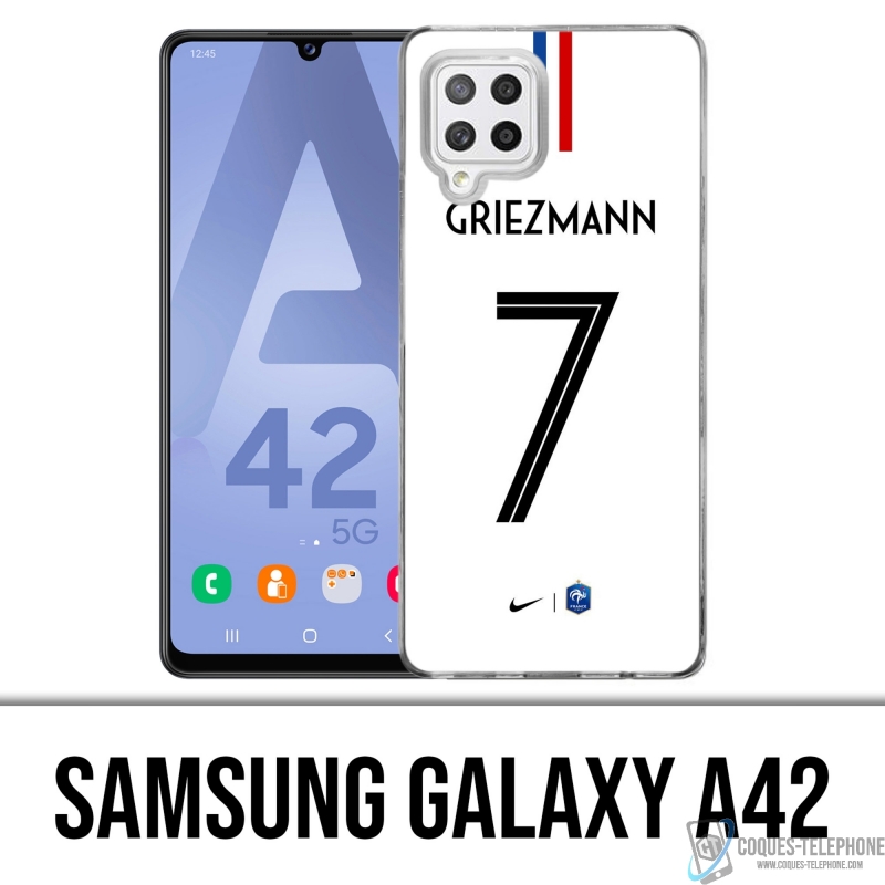 Coque Samsung Galaxy A42 - Football France Maillot Griezmann