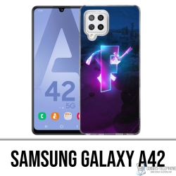 Custodia per Samsung Galaxy A42 - Fortnite Logo Glow