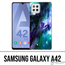 Custodia per Samsung Galaxy A42 - Galaxy Blue