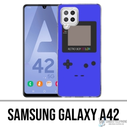 Coque Samsung Galaxy A42 - Game Boy Color Bleu