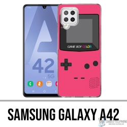 Funda Samsung Galaxy A42 - Game Boy Color rosa