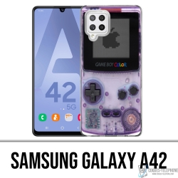 Coque Samsung Galaxy A42 - Game Boy Color Violet