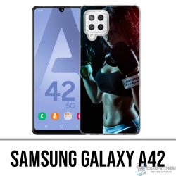 Funda Samsung Galaxy A42 - Chica Boxe