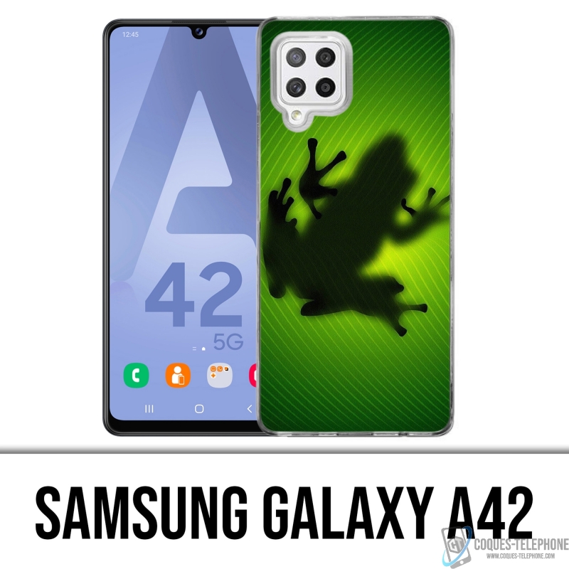 Coque Samsung Galaxy A42 - Grenouille Feuille
