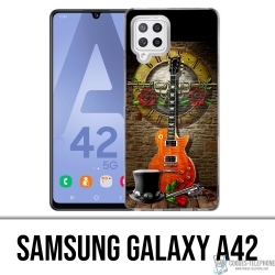 Coque Samsung Galaxy A42 - Guns N Roses Guitare