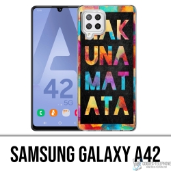 Custodia per Samsung Galaxy A42 - Hakuna Mattata