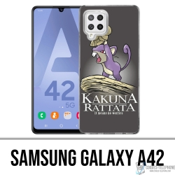 Custodia per Samsung Galaxy A42 - Hakuna Rattata Pokémon Re Leone