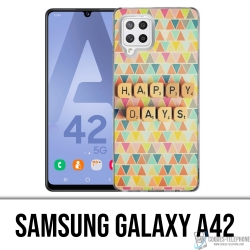 Samsung Galaxy A42 case - Happy Days