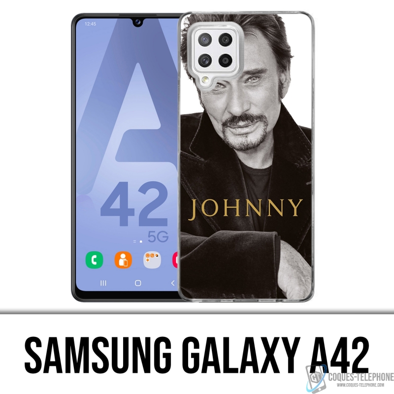 Samsung Galaxy A42 case - Johnny Hallyday Album