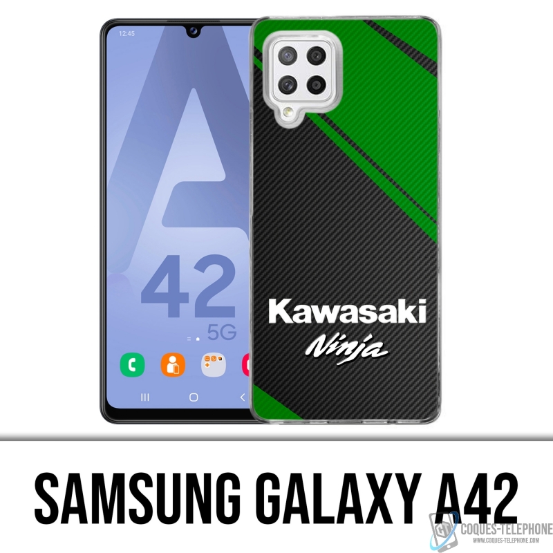 Coque Samsung Galaxy A42 - Kawasaki Ninja Logo