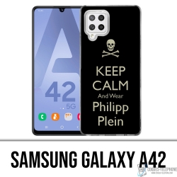 Samsung Galaxy A42 case - Keep Calm Philipp Plein