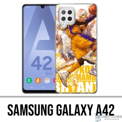 Custodia per Samsung Galaxy A42 - Kobe Bryant Cartoon Nba