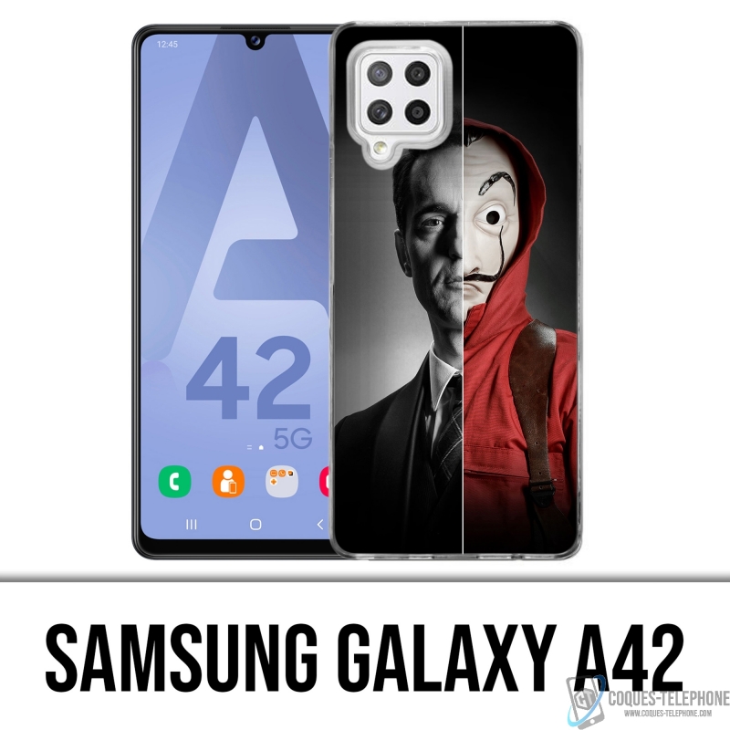 Samsung Galaxy A42 Case - La Casa De Papel - Berlin Split