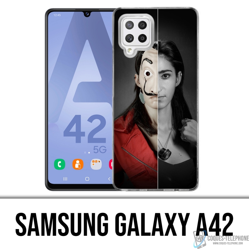 Samsung Galaxy A42 Case - La Casa De Papel - Nairobi Split
