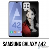 Custodia per Samsung Galaxy A42 - La Casa De Papel - Nairobi Split