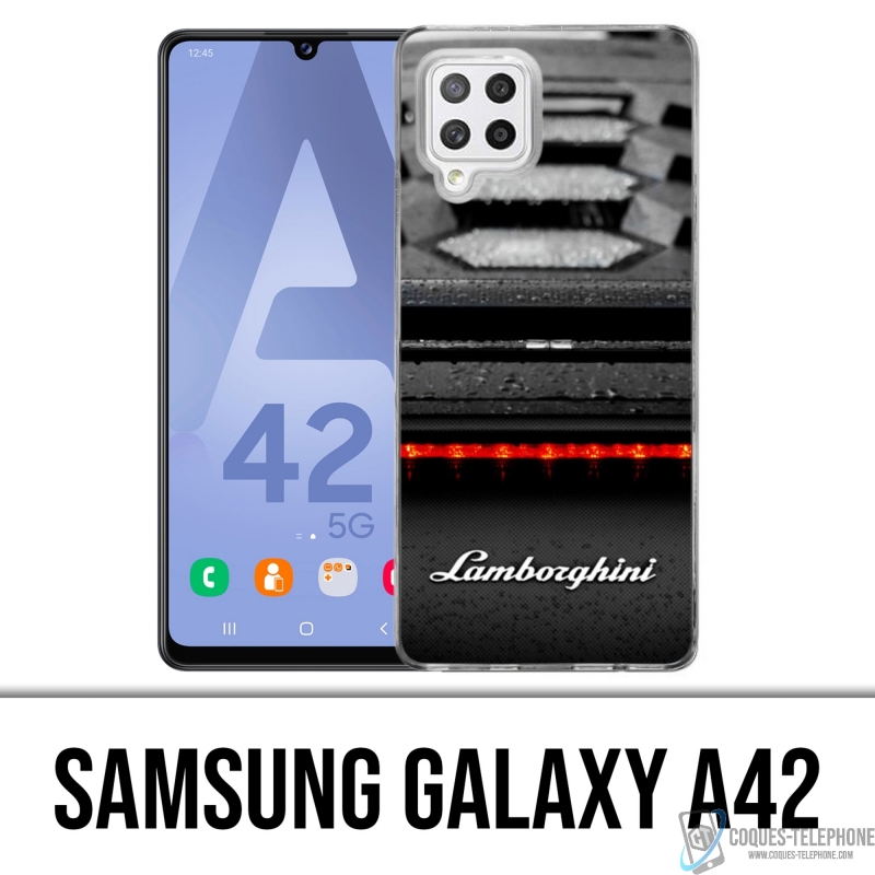 Funda Samsung Galaxy A42 - Emblema Lamborghini