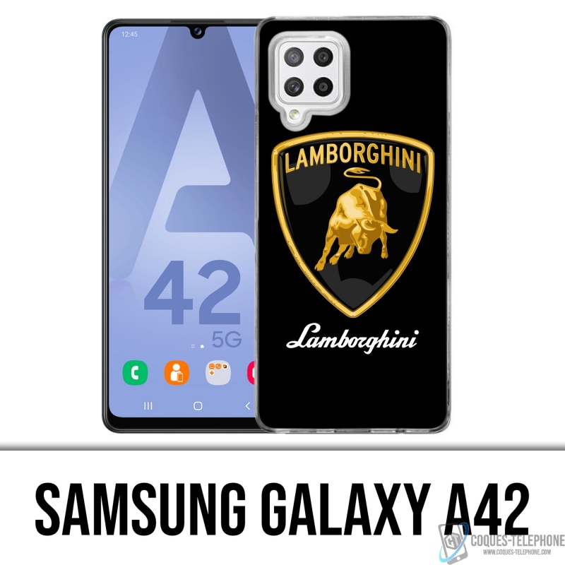 Coque Samsung Galaxy A42 - Lamborghini Logo