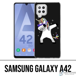 Samsung Galaxy A42 Case - Dab Unicorn