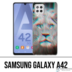 Funda Samsung Galaxy A42 - León 3D