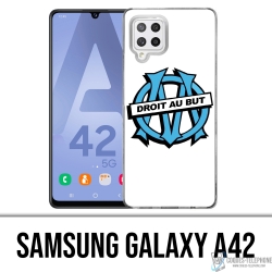 Custodia per Samsung Galaxy A42 - Logo Om Marseille Straight To Goal