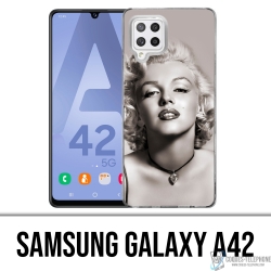 Custodia per Samsung Galaxy A42 - Marilyn Monroe