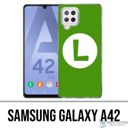 Samsung Galaxy A42 case - Mario Logo Luigi