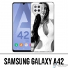 Coque Samsung Galaxy A42 - Megan Fox