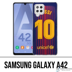 Funda Samsung Galaxy A42 - Messi Barcelona 10