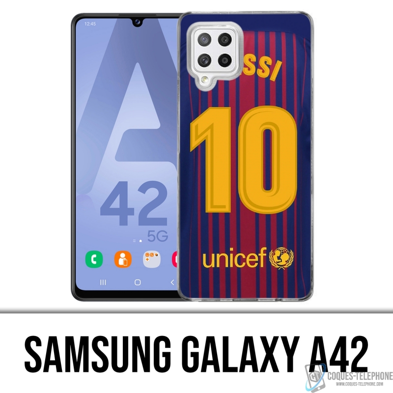 Samsung Galaxy A42 case - Messi Barcelona 10