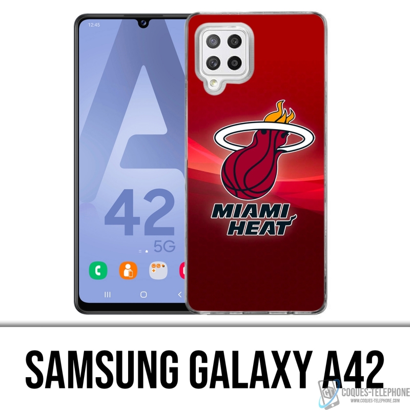 Samsung Galaxy A42 Case - Miami Heat