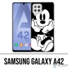 Coque Samsung Galaxy A42 - Mickey Noir Et Blanc