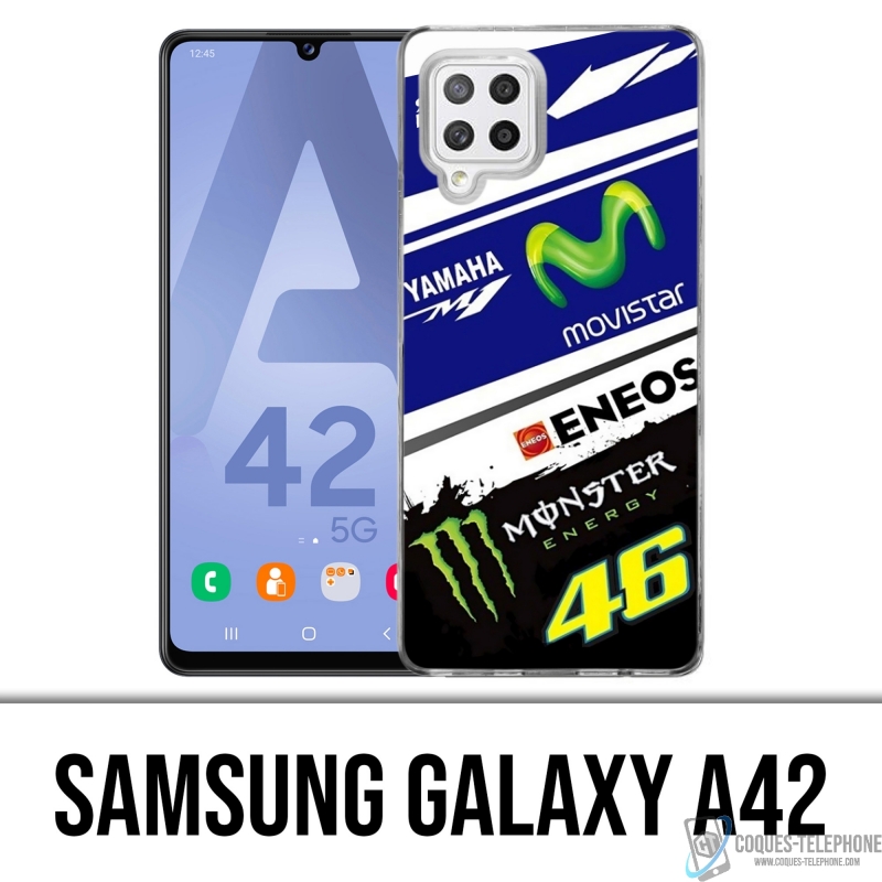 Coque Samsung Galaxy A42 - Motogp M1 Rossi 46
