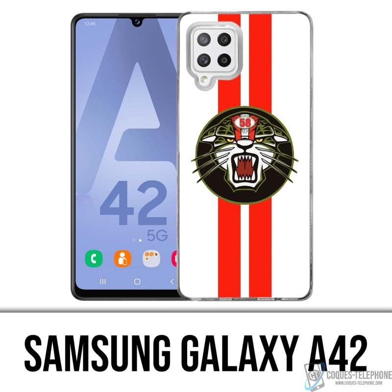 Funda Samsung Galaxy A42 - Logotipo Motogp Marco Simoncelli