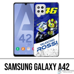Funda Samsung Galaxy A42 - Motogp Rossi Cartoon 2