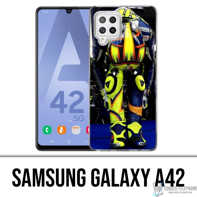 Samsung Galaxy A42 Case - Motogp Valentino Rossi Konzentration