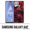 Coque Samsung Galaxy A42 - Naruto Itachi Roses