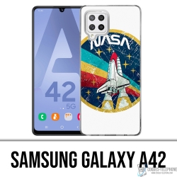Funda Samsung Galaxy A42 - Insignia de cohete de la NASA