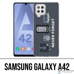 Funda Samsung Galaxy A42 - Nunca olvides lo vintage