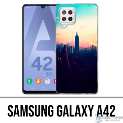 Samsung Galaxy A42 case - New York Sunrise