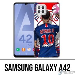 Samsung Galaxy A42 case - Neymar Psg Cartoon