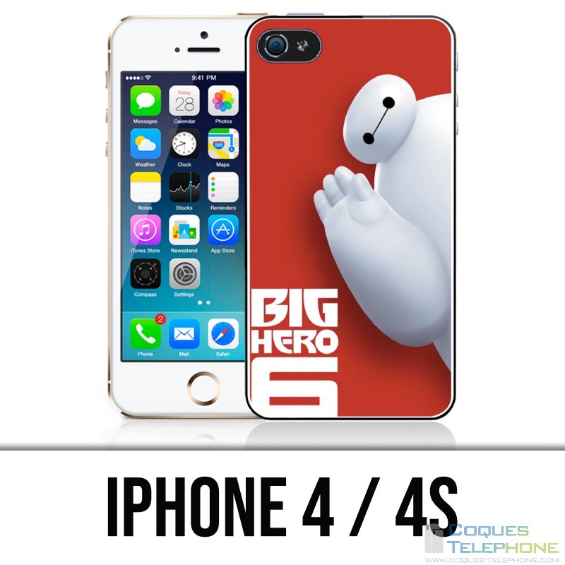 Coque iPhone 4 / 4S - Baymax Coucou