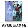 Coque Samsung Galaxy A42 - One Piece Luffy Jump Force