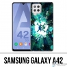 Coque Samsung Galaxy A42 - One Piece Neon Vert