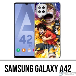 Samsung Galaxy A42 case - One Piece Pirate Warrior
