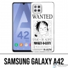 Samsung Galaxy A42 case - One Piece Wanted Luffy