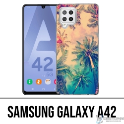 Samsung Galaxy A42 Case - Palmen