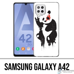 Coque Samsung Galaxy A42 - Panda Rock